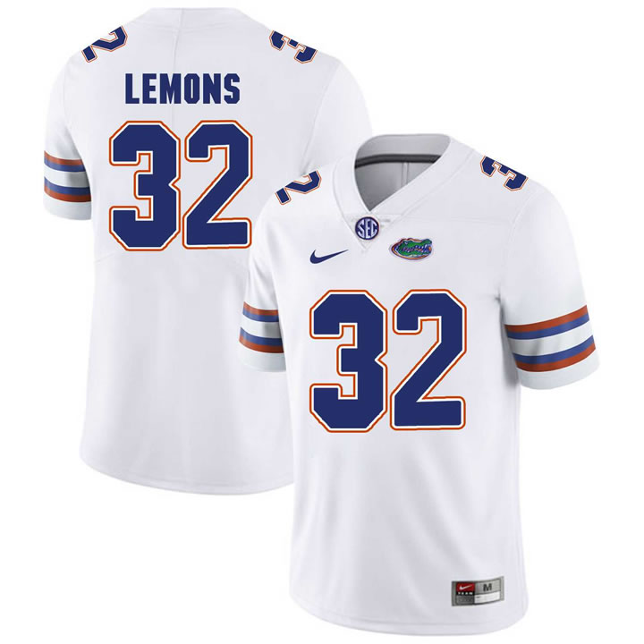 Florida Gators #32 Adarius Lemons White College Football Jersey,We sell and wholesale Florida Gators #32 Adarius Lemons White College Football Jersey on line form chian!