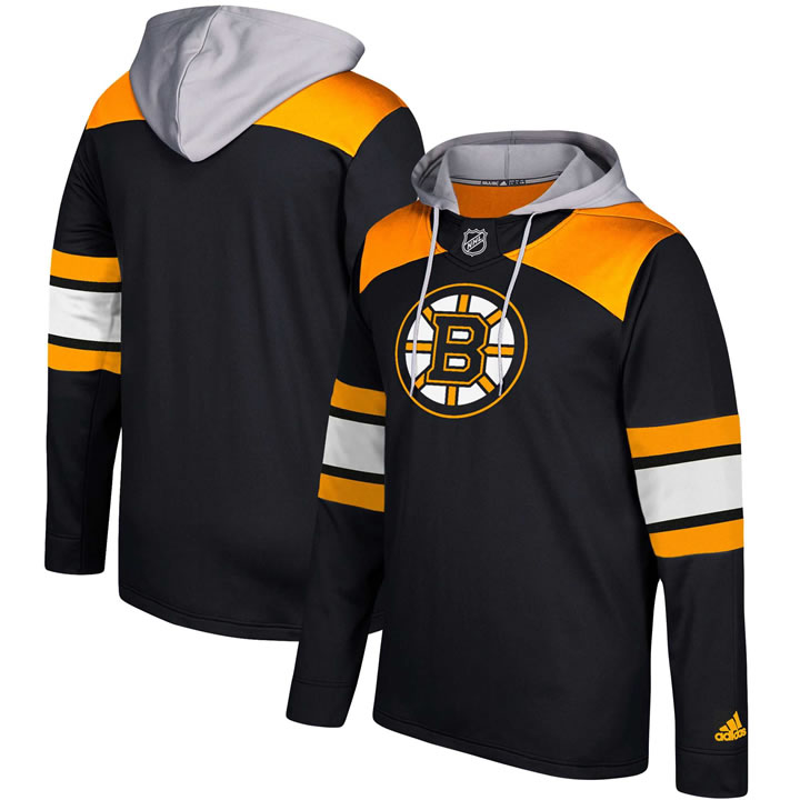Men's Boston Bruins Adidas Black Silver Jersey Pullover Hoodie,We sell and wholesale Men's Boston Bruins Adidas Black Silver Jersey Pullover Hoodie on line form chian!