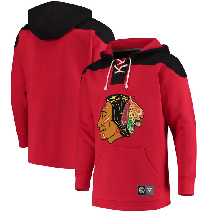 Men's Chicago Blackhawks Fanatics Branded Red Black Breakaway Lace Up Hoodie,We sell and wholesale Men's Chicago Blackhawks Fanatics Branded Red Black Breakaway Lace Up Hoodie on line form chian!