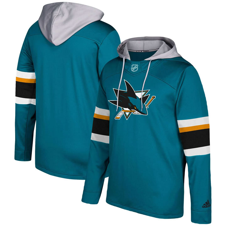 Men's San Jose Sharks Adidas Blue Silver Jersey Pullover Hoodie,We sell and wholesale Men's San Jose Sharks Adidas Blue Silver Jersey Pullover Hoodie on line form chian!