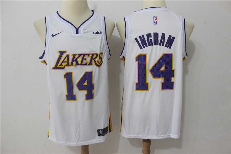 Nike Los Angeles Lakers #14 Brandon Ingram White Swingman Stitched NBA Jersey,We sell and wholesale Nike Los Angeles Lakers #14 Brandon Ingram White Swingman Stitched NBA Jersey on line form chian!