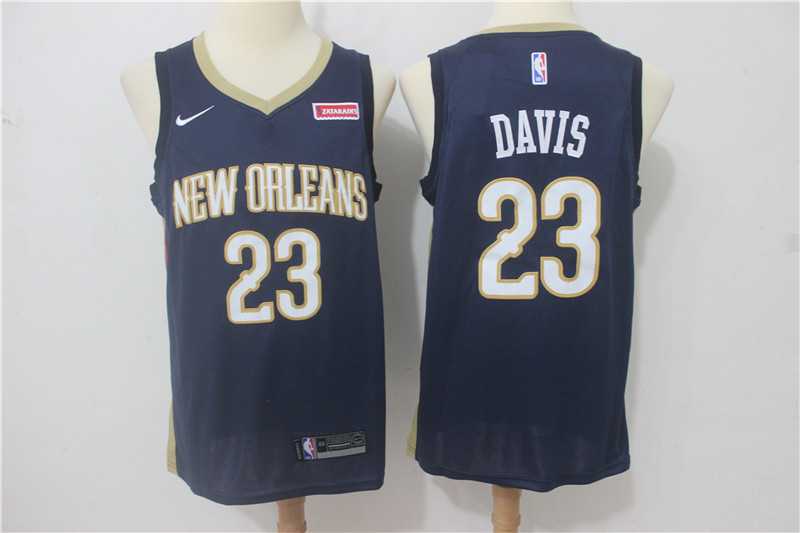 Nike New Orleans Pelicans #23 Anthony Davis Navy Swingman Stitched NBA Jersey,We sell and wholesale Nike New Orleans Pelicans #23 Anthony Davis Navy Swingman Stitched NBA Jersey on line form chian!