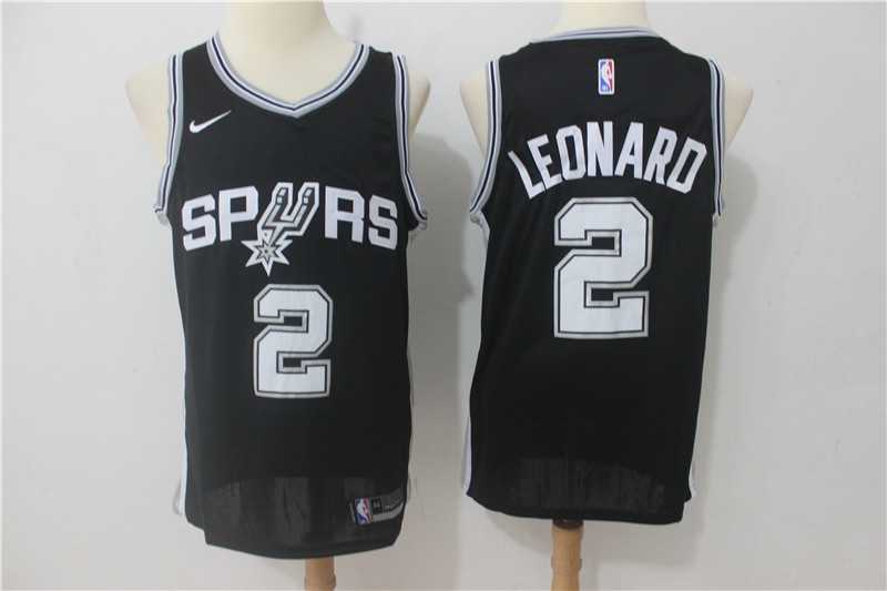 Nike San Antonio Spurs #2 Kawhi Leonard Black Swingman Stitched NBA Jersey,We sell and wholesale Nike San Antonio Spurs #2 Kawhi Leonard Black Swingman Stitched NBA Jersey on line form chian!