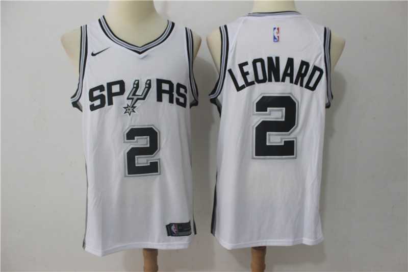 Nike San Antonio Spurs #2 Kawhi Leonard White Swingman Stitched NBA Jersey,We sell and wholesale Nike San Antonio Spurs #2 Kawhi Leonard White Swingman Stitched NBA Jersey on line form chian!