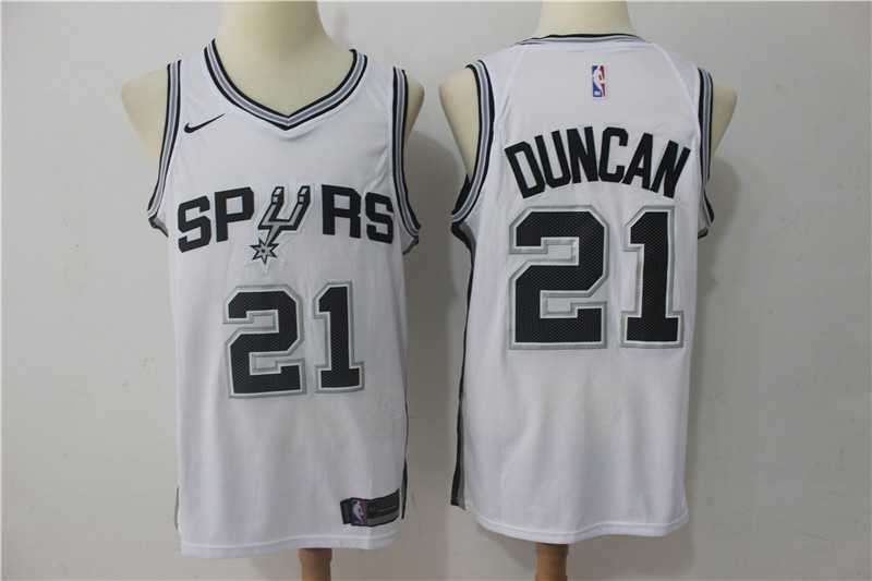 Nike San Antonio Spurs #21 Tim Duncan White Swingman Stitched NBA Jersey,We sell and wholesale Nike San Antonio Spurs #21 Tim Duncan White Swingman Stitched NBA Jersey on line form chian!