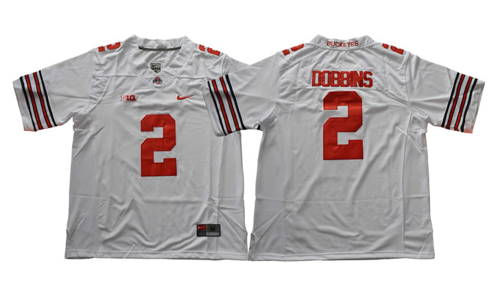 Ohio State Buckeyes #2 J.K. Dobbins White College Football Jersey,We sell and wholesale Ohio State Buckeyes #2 J.K. Dobbins White College Football Jersey on line form chian!