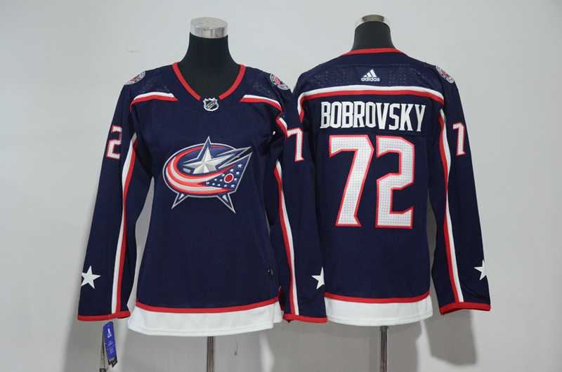 Women Blue Jackets #72 Sergei Bobrovsky Navy Adidas Stitched Jersey,We sell and wholesale Women Blue Jackets #72 Sergei Bobrovsky Navy Adidas Stitched Jersey on line form chian!
