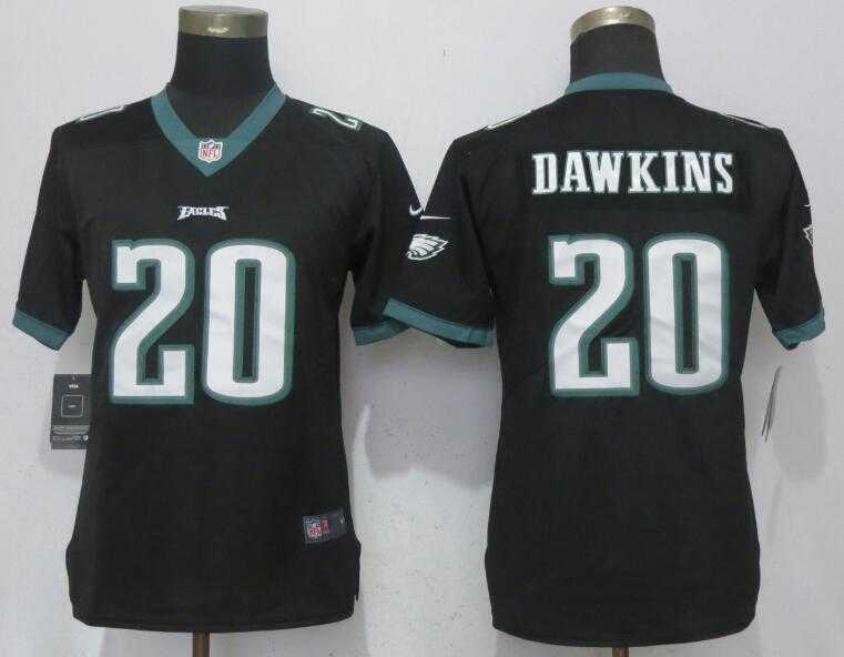 Women Nike Philadelphia Eagles #20 Brian Dawkins Black Vapor Untouchable Player Limited Jersey,We sell and wholesale Women Nike Philadelphia Eagles #20 Brian Dawkins Black Vapor Untouchable Player Limited Jersey on line form chian!