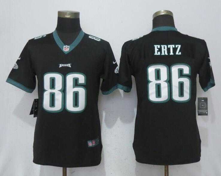 Women Nike Philadelphia Eagles #86 Zach Ertz Black Vapor Untouchable Player Limited Jersey,We sell and wholesale Women Nike Philadelphia Eagles #86 Zach Ertz Black Vapor Untouchable Player Limited Jersey on line form chian!