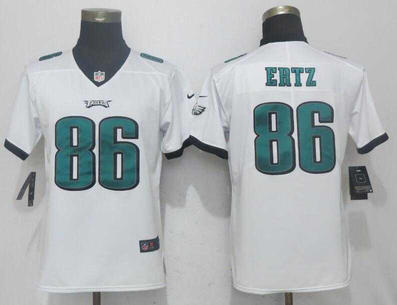 Women Nike Philadelphia Eagles #86 Zach Ertz White Vapor Untouchable Player Limited Jersey,We sell and wholesale Women Nike Philadelphia Eagles #86 Zach Ertz White Vapor Untouchable Player Limited Jersey on line form chian!
