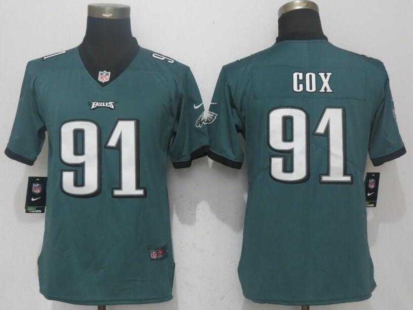Women Nike Philadelphia Eagles #91 Fletcher Cox Green Vapor Untouchable Player Limited Jersey,We sell and wholesale Women Nike Philadelphia Eagles #91 Fletcher Cox Green Vapor Untouchable Player Limited Jersey on line form chian!