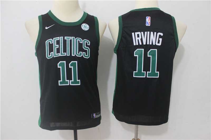 Youth Nike Boston Celtics #11 Kyrie Irving Black Swingman Stitched NBA Jersey,We sell and wholesale Youth Nike Boston Celtics #11 Kyrie Irving Black Swingman Stitched NBA Jersey on line form chian!