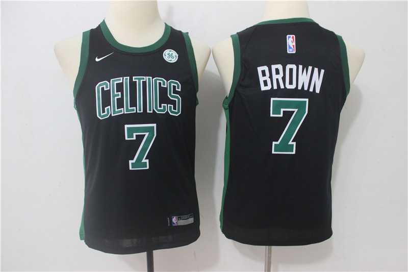 Youth Nike Boston Celtics #7 Jaylen Brown Black Swingman Stitched NBA Jersey,We sell and wholesale Youth Nike Boston Celtics #7 Jaylen Brown Black Swingman Stitched NBA Jersey on line form chian!