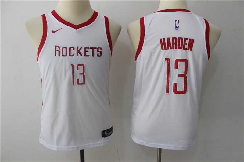 Youth Nike Houston Rockets #13 James Harden White Swingman Stitched NBA Jersey,We sell and wholesale Youth Nike Houston Rockets #13 James Harden White Swingman Stitched NBA Jersey on line form chian!