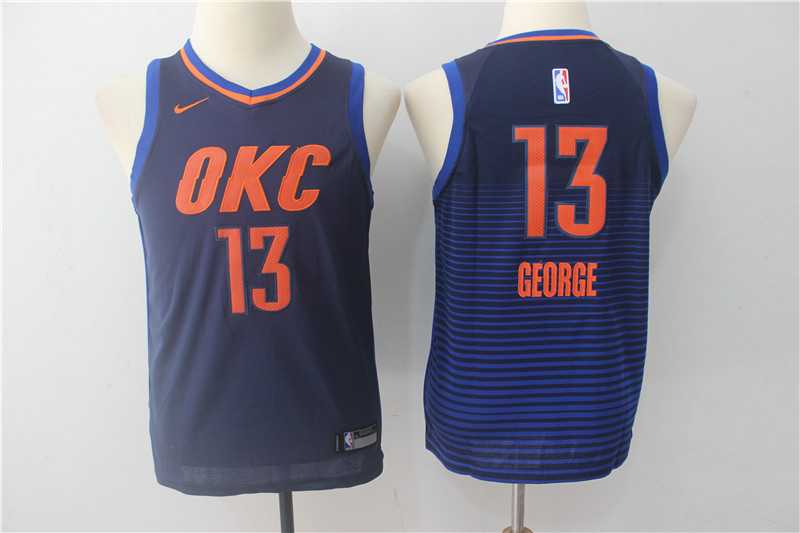 Youth Nike Oklahoma City Thunder #13 Paul George Navy Swingman Stitched NBA Jersey,We sell and wholesale Youth Nike Oklahoma City Thunder #13 Paul George Navy Swingman Stitched NBA Jersey on line form chian!