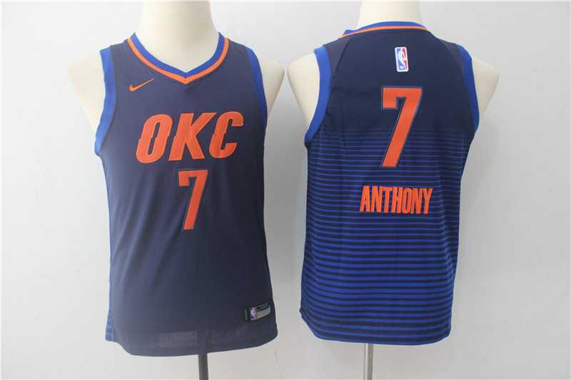 Youth Nike Oklahoma City Thunder #7 Carmelo Anthony Navy Swingman Stitched NBA Jersey,We sell and wholesale Youth Nike Oklahoma City Thunder #7 Carmelo Anthony Navy Swingman Stitched NBA Jersey on line form chian!