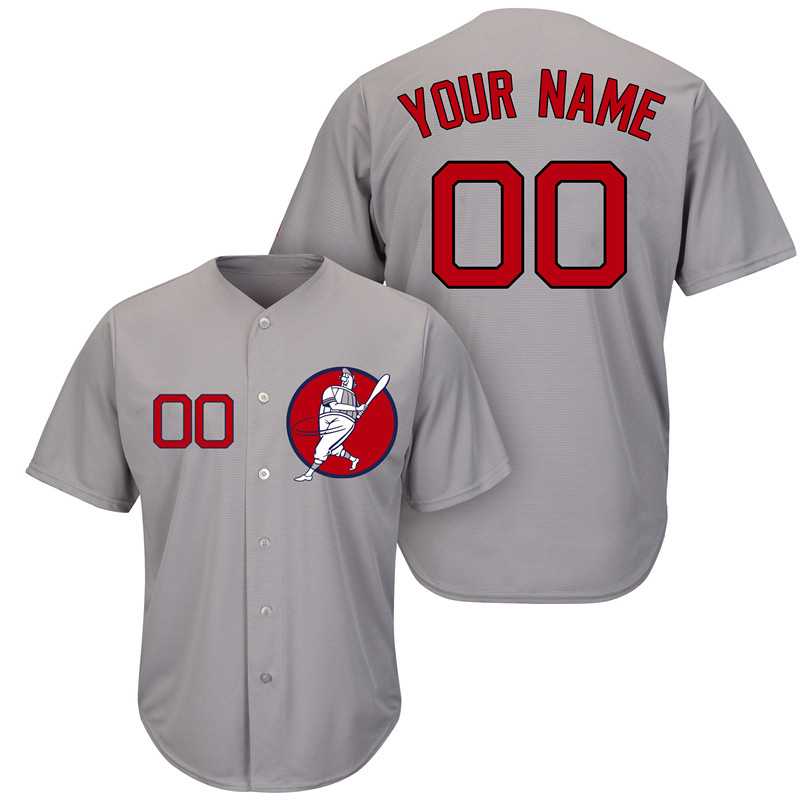 Boston Red Sox Gray Men's Customized New Design Jersey,We sell and wholesale Boston Red Sox Gray Men's Customized New Design Jersey on line form chian!