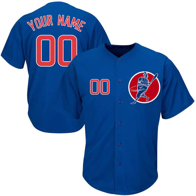 Chicago Cubs Blue Men's Customized Cool Base New Design Jersey,We sell and wholesale Chicago Cubs Blue Men's Customized Cool Base New Design Jersey on line form chian!