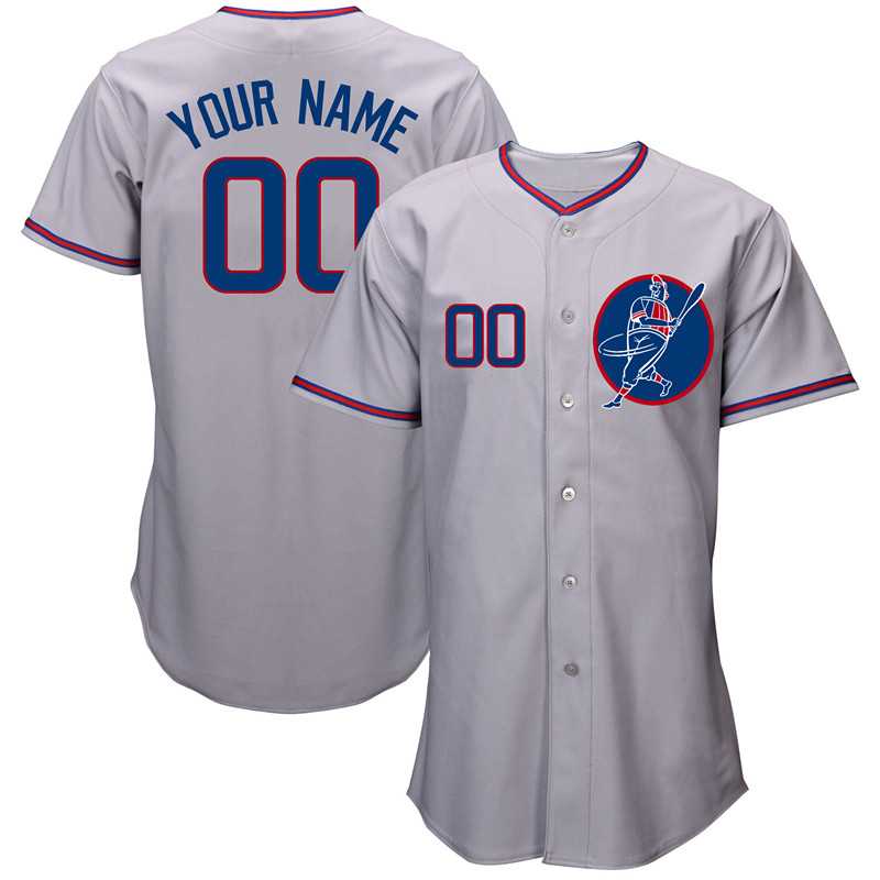 Chicago Cubs Gray Men's Customized New Design Jersey,We sell and wholesale Chicago Cubs Gray Men's Customized New Design Jersey on line form chian!