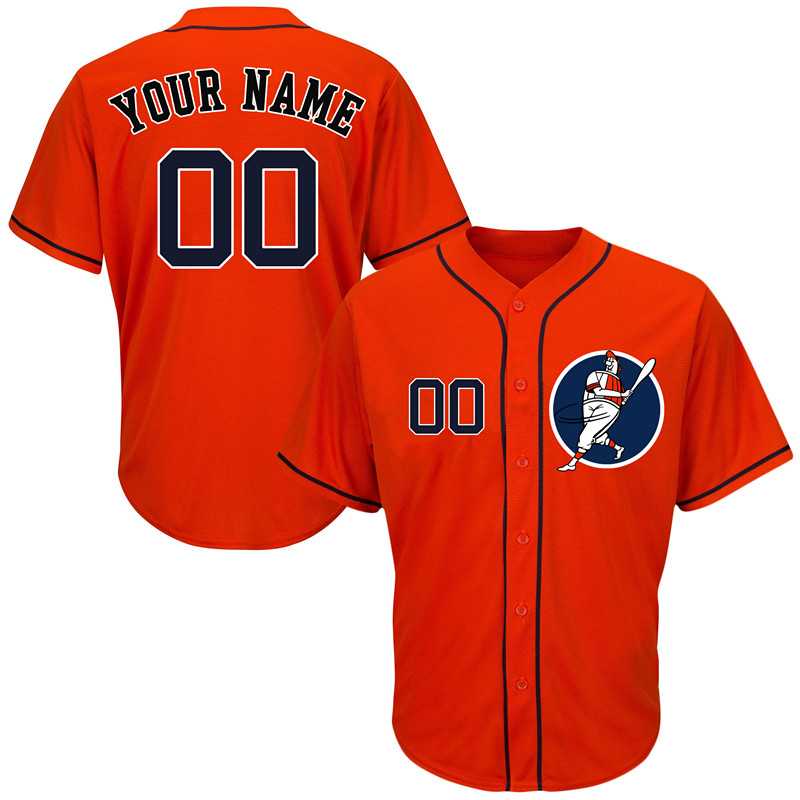Houston Astros Orange Men's Customized Cool Base New Design Jersey,We sell and wholesale Houston Astros Orange Men's Customized Cool Base New Design Jersey on line form chian!
