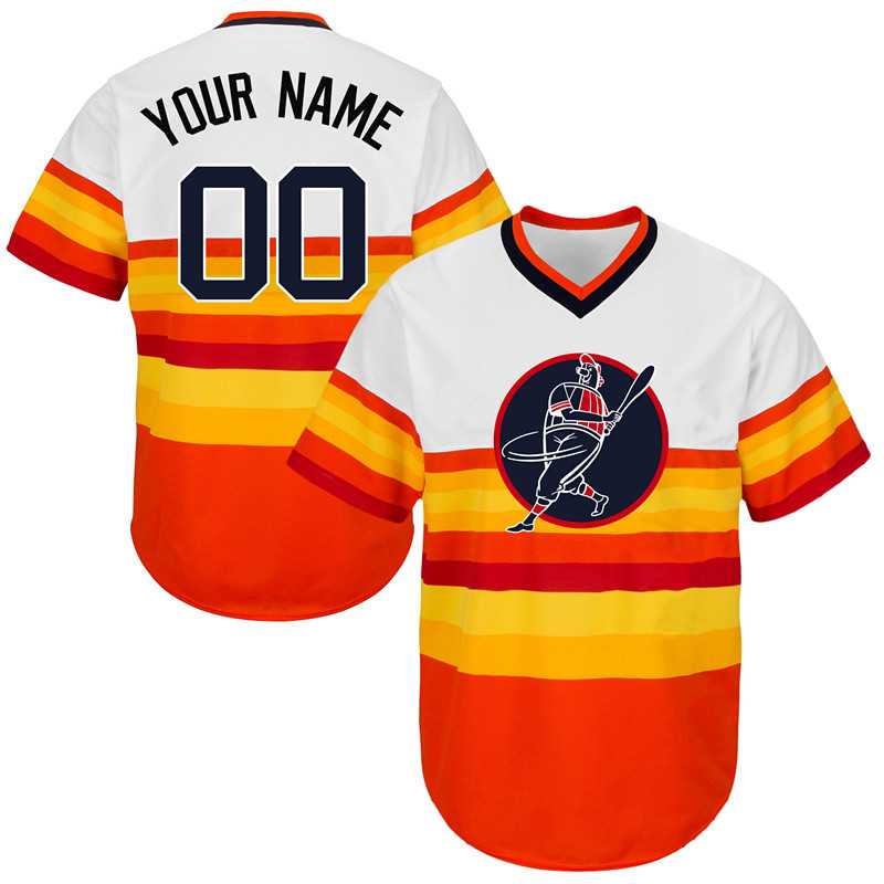 Houston Astros Orange Men's Customized Throwback New Design Jersey,We sell and wholesale Houston Astros Orange Men's Customized Throwback New Design Jersey on line form chian!