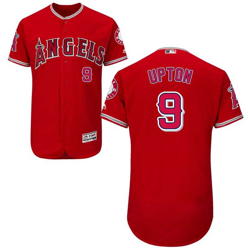 Los Angeles Angels of Anaheim #9 Justin Upton Red Flexbase Stitched MLB Jerseys,We sell and wholesale Los Angeles Angels of Anaheim #9 Justin Upton Red Flexbase Stitched MLB Jerseys on line form chian!