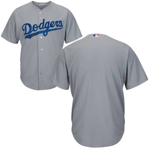 Los Angeles Dodgers Gray Men's Customized New Cool Base Jersey,We sell and wholesale Los Angeles Dodgers Gray Men's Customized New Cool Base Jersey on line form chian!