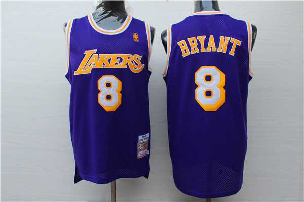 Los Angeles Lakers #8 Kobe Bryant Purple 1996-97 Hardwood Classics Stitched NBA Jersey,We sell and wholesale Los Angeles Lakers #8 Kobe Bryant Purple 1996-97 Hardwood Classics Stitched NBA Jersey on line form chian!