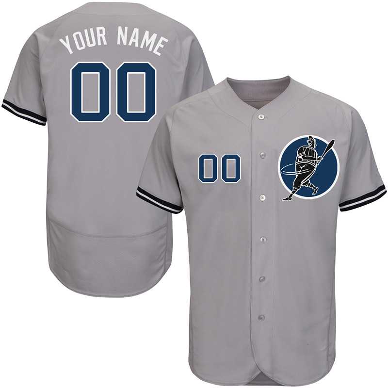 New York Yankees Gray Men's Customized Flexbase New Design Jersey,We sell and wholesale New York Yankees Gray Men's Customized Flexbase New Design Jersey on line form chian!