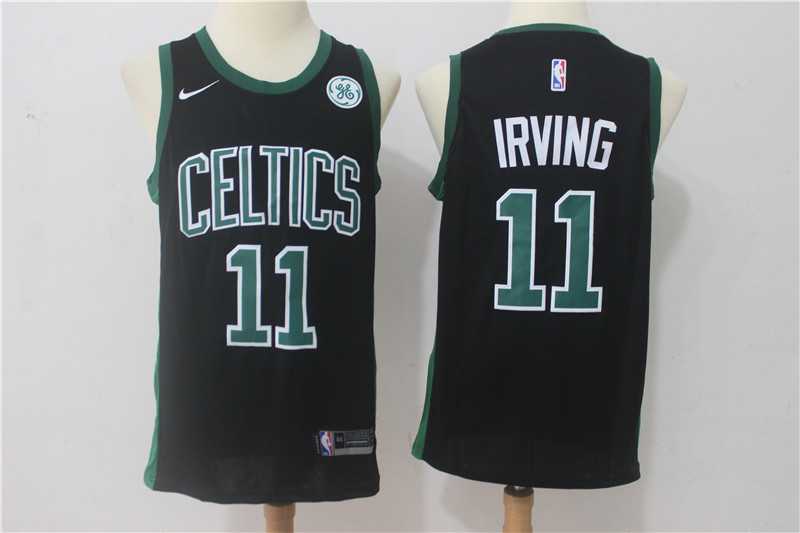 Nike Boston Celtics #11 Kyrie Irving Black Swingman Stitched NBA Jersey,We sell and wholesale Nike Boston Celtics #11 Kyrie Irving Black Swingman Stitched NBA Jersey on line form chian!
