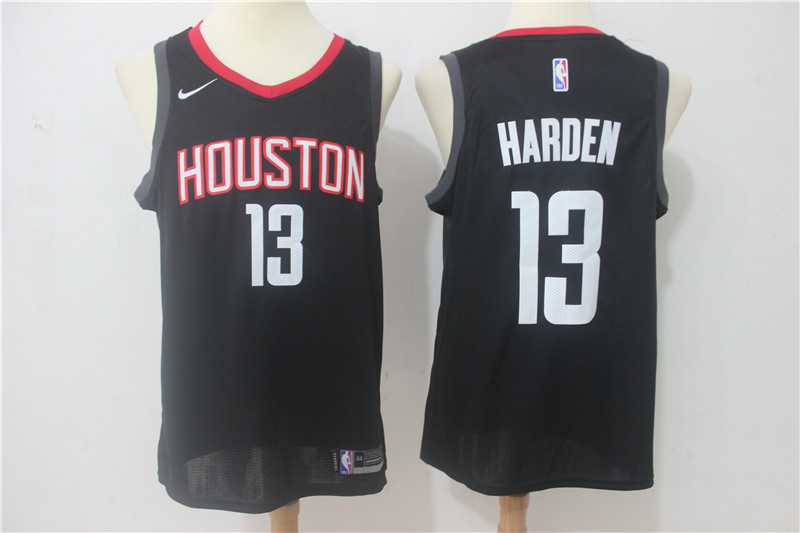 Nike Houston Rockets #13 James Harden Black Swingman Stitched NBA Jersey(Without The Sponsor Logo),We sell and wholesale Nike Houston Rockets #13 James Harden Black Swingman Stitched NBA Jersey(Without The Sponsor Logo) on line form chian!