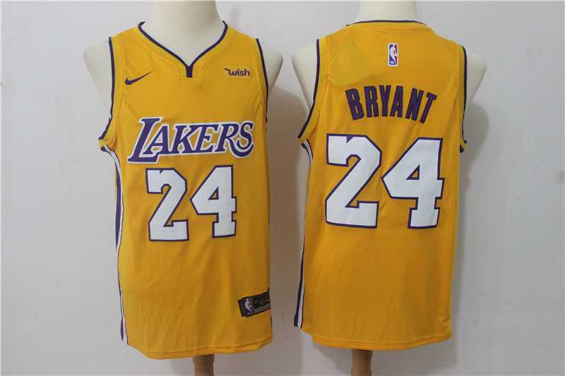 Nike Los Angeles Lakers #24 Kobe Bryant Yellow Swingman Stitched NBA Jersey,We sell and wholesale Nike Los Angeles Lakers #24 Kobe Bryant Yellow Swingman Stitched NBA Jersey on line form chian!
