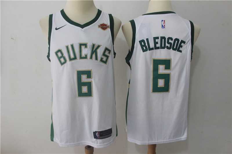Nike Milwaukee Bucks #6 Eric Bledsoe White Swingman Stitched NBA Jersey,We sell and wholesale Nike Milwaukee Bucks #6 Eric Bledsoe White Swingman Stitched NBA Jersey on line form chian!