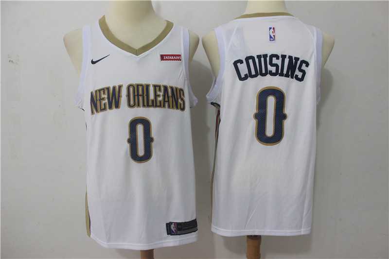 Nike New Orleans Pelicans #0 DeMarcus Cousins White Swingman Stitched NBA Jersey,We sell and wholesale Nike New Orleans Pelicans #0 DeMarcus Cousins White Swingman Stitched NBA Jersey on line form chian!
