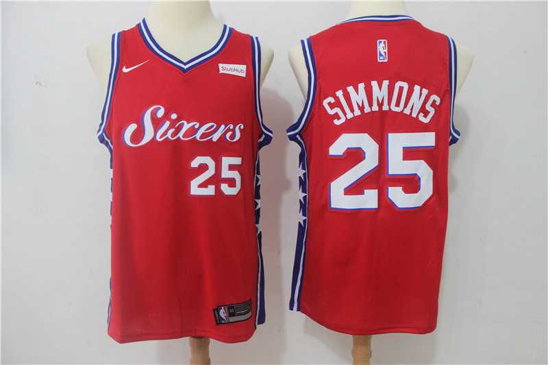 Nike Philadelphia 76ers #25 Ben Simmons Red Swingman Stitched NBA Jersey,We sell and wholesale Nike Philadelphia 76ers #25 Ben Simmons Red Swingman Stitched NBA Jersey on line form chian!