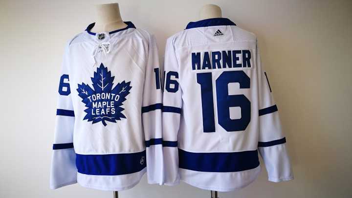 Toronto Maple Leafs #16 Mitch Marner White Adidas Stitched Jersey,We sell and wholesale Toronto Maple Leafs #16 Mitch Marner White Adidas Stitched Jersey on line form chian!