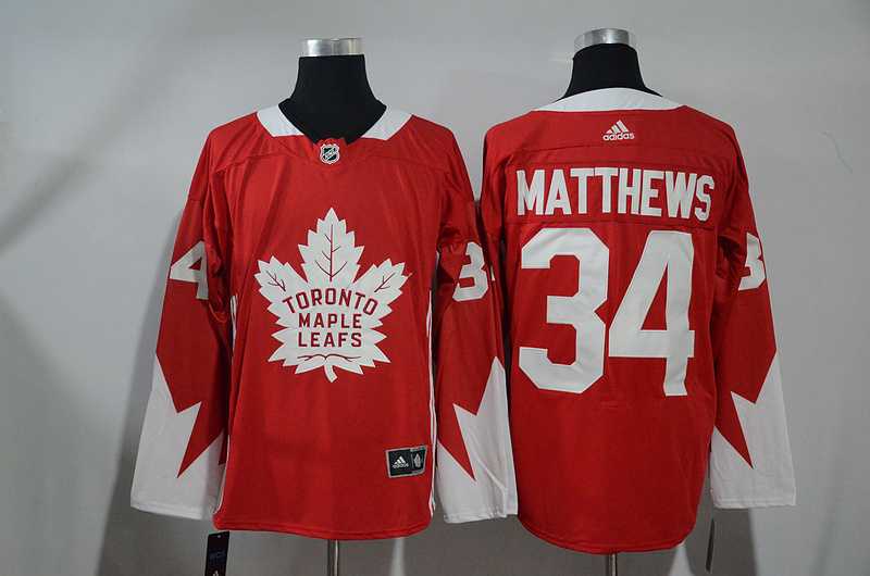 Toronto Maple Leafs #34 Auston Matthews Red Adidas Stitched Jersey,We sell and wholesale Toronto Maple Leafs #34 Auston Matthews Red Adidas Stitched Jersey on line form chian!