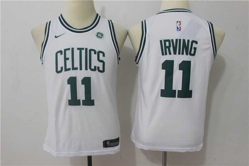 Youth Nike Boston Celtics #11 Kyrie Irving White Swingman Stitched NBA Jersey,We sell and wholesale Youth Nike Boston Celtics #11 Kyrie Irving White Swingman Stitched NBA Jersey on line form chian!
