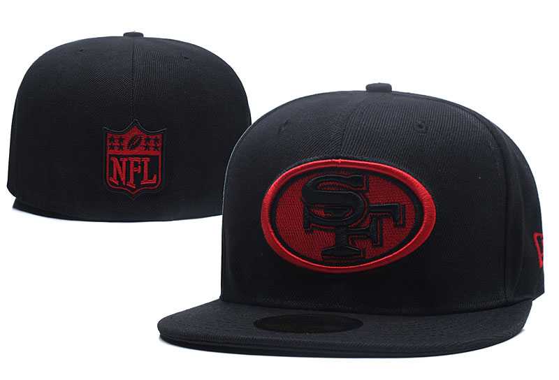 49ers Fresh Logo Black Fitted Hat LXMY,We sell and wholesale 49ers Fresh Logo Black Fitted Hat LXMY on line form chian!