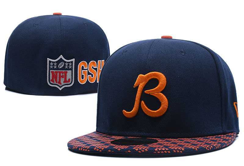 Bears Team Logo Navy Fitted Hat LXMY2,We sell and wholesale Bears Team Logo Navy Fitted Hat LXMY2 on line form chian!