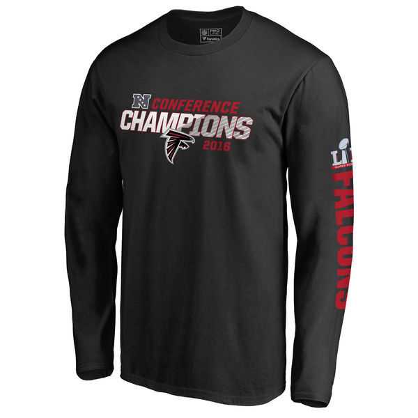 Atlanta Falcons 2016 Conference Champions Black Men's Long Sleeve T-Shirt,We sell and wholesale Atlanta Falcons 2016 Conference Champions Black Men's Long Sleeve T-Shirt on line form chian!