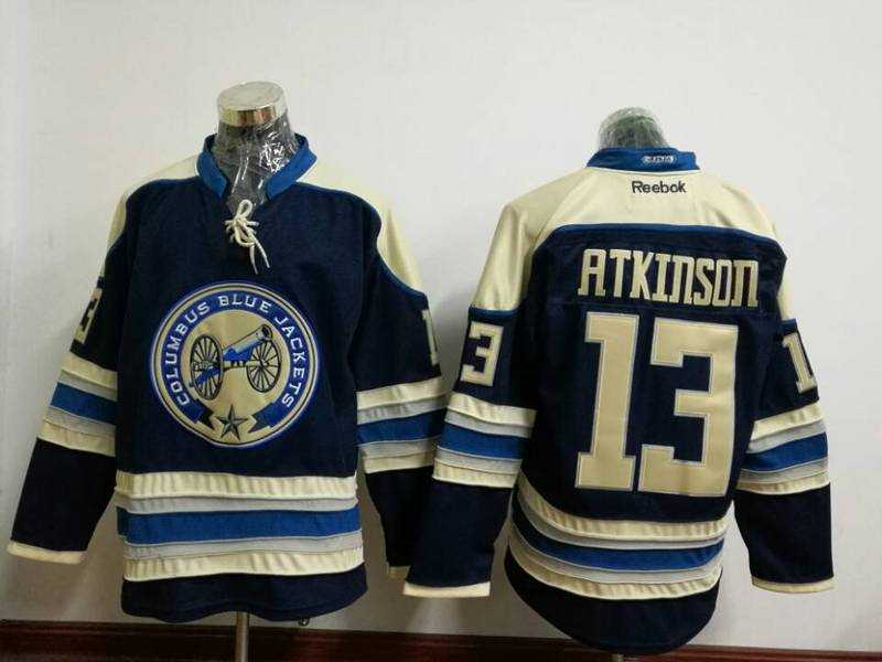 Blue Jackets #13 Cam Atkinson Navy Blue Alternate Stitched NHL Jersey,We sell and wholesale Blue Jackets #13 Cam Atkinson Navy Blue Alternate Stitched NHL Jersey on line form chian!