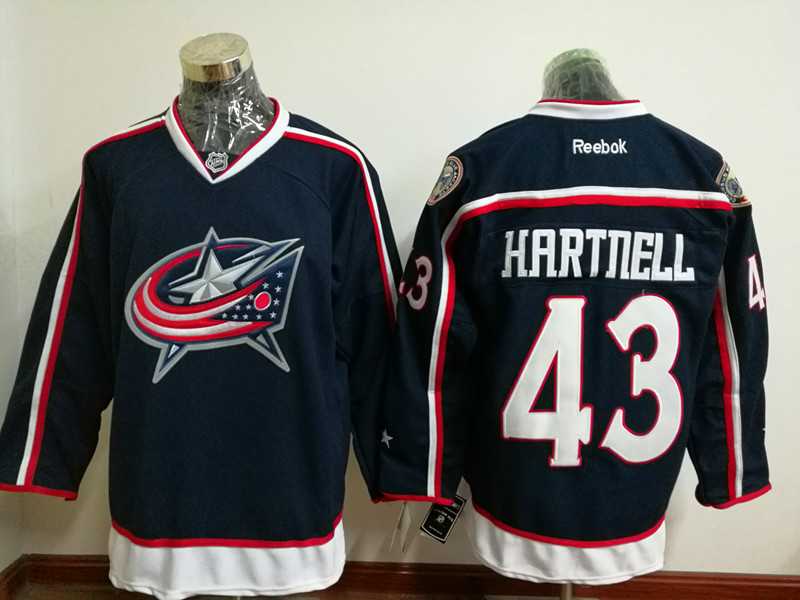 Blue Jackets #43 Scott Hartnell Navy Blue Home Stitched NHL Jersey,We sell and wholesale Blue Jackets #43 Scott Hartnell Navy Blue Home Stitched NHL Jersey on line form chian!