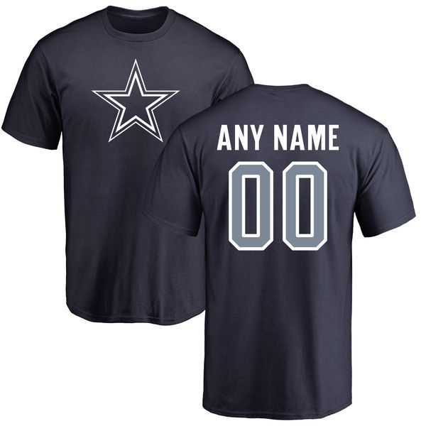 Customized Dallas Cowboys Navy Blue Design Your Own Navy Blue Men's Short Sleeve Fitted T-Shirt,We sell and wholesale Customized Dallas Cowboys Navy Blue Design Your Own Navy Blue Men's Short Sleeve Fitted T-Shirt on line form chian!