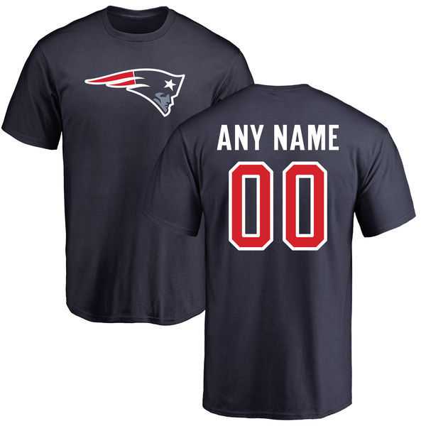 Customized New England Patriots Navy Blue Design Your Own Navy Blue Men's Short Sleeve Fitted T-Shirt,We sell and wholesale Customized New England Patriots Navy Blue Design Your Own Navy Blue Men's Short Sleeve Fitted T-Shirt on line form chian!