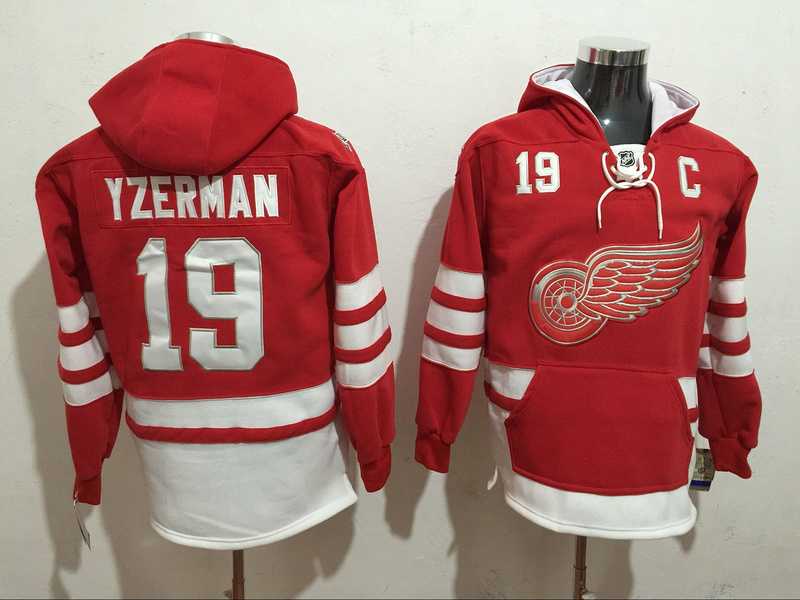 Detroit Red Wings #19 Steve Yzerman Red 1917-2017 100th Anniversary Stitched NHL Hoodie,We sell and wholesale Detroit Red Wings #19 Steve Yzerman Red 1917-2017 100th Anniversary Stitched NHL Hoodie on line form chian!