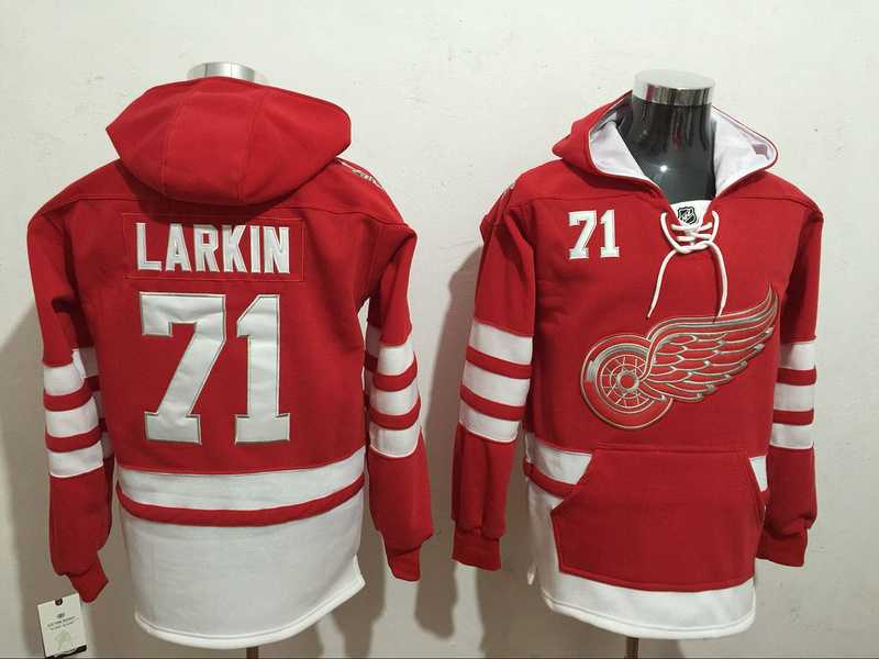 Detroit Red Wings #71 Dylan Larkin Red 1917-2017 100th Anniversary Stitched NHL Hoodie,We sell and wholesale Detroit Red Wings #71 Dylan Larkin Red 1917-2017 100th Anniversary Stitched NHL Hoodie on line form chian!