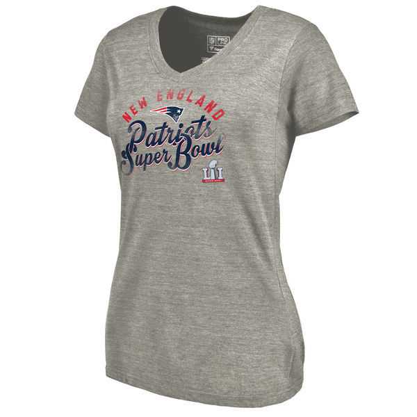 New England Patriots 2017 Super Bowl Li Grey Women's Short Sleeve T-Shirt,We sell and wholesale New England Patriots 2017 Super Bowl Li Grey Women's Short Sleeve T-Shirt on line form chian!