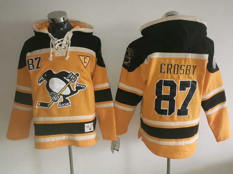 Pittsburgh Penguins #87 Sidney Crosby Orange All Stitched Hooded Sweatshirt,We sell and wholesale Pittsburgh Penguins #87 Sidney Crosby Orange All Stitched Hooded Sweatshirt on line form chian!