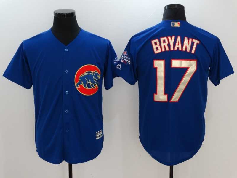 Chicago Cubs #17 Kris Bryant Blue World Series Champions New Cool Base Stitched Jersey,We sell and wholesale Chicago Cubs #17 Kris Bryant Blue World Series Champions New Cool Base Stitched Jersey on line form chian!